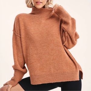 NWT La Miel Hot Toddy Carmel Sweater